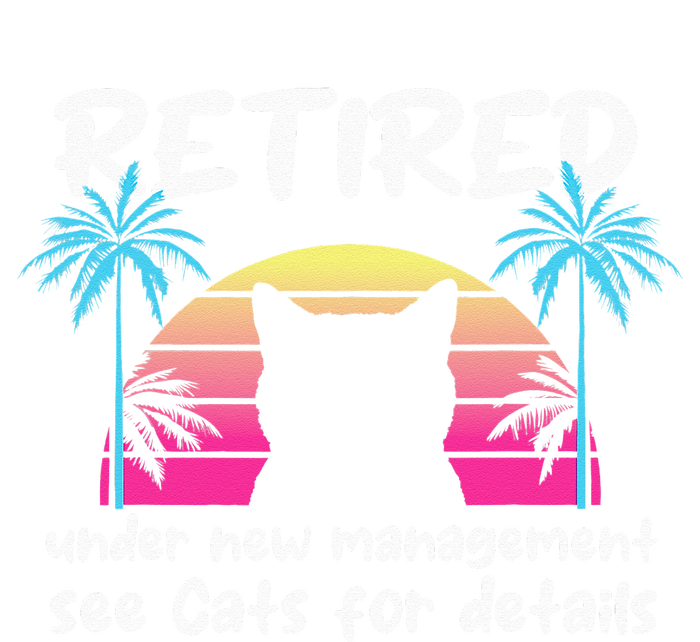 Vintage Retired Under New Management See Cats For Details T-Shirt