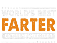 Father's Day Funny World's Best Farter I Mean Father High Crown Mesh Back Trucker Hat