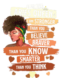 Aries Queen Sweet As Candy Birthday Gift For Black Women Women's Crop Top Tee