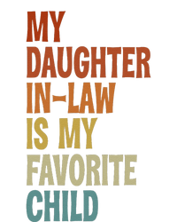 My Daughter In Law Is My Favorite Child Fathers Day in Law Women's Long Sleeve Flannel Pajama Set 