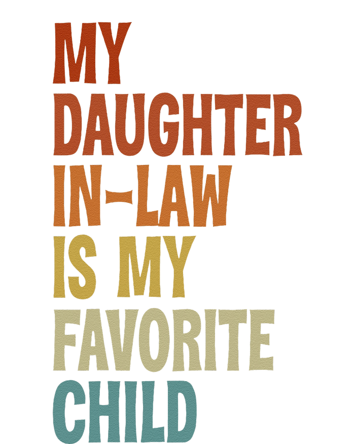 My Daughter In Law Is My Favorite Child Fathers Day in Law Women's Long Sleeve Flannel Pajama Set 