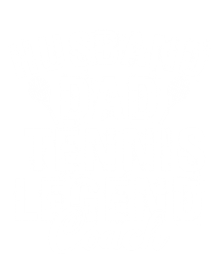 Husband Dad Tennis Legend Coach Funny Tennis Dad Cute Gift T-Shirt