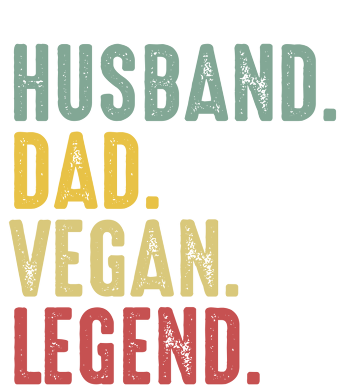 Husband Dad Vegan Legend Funny Best Father Daddy Marriage Gift Women's T-Shirt