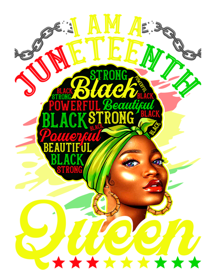 I Am A Juneteenth Queen Black History Black Afro Funny Gift Toddler Sweatshirt