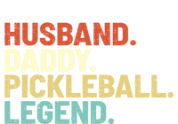 Vintage Husband Daddy Pickleball Legend Sports Father Player Funny Gift T-Shirt