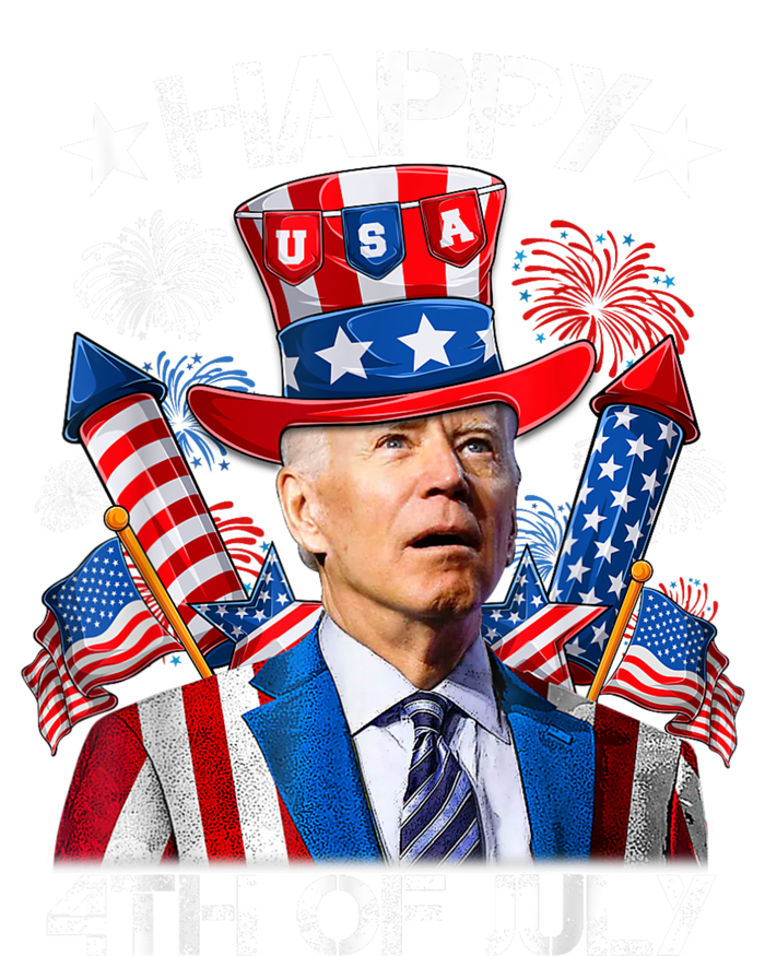 Funny Joe Biden Happy 4th Of July Firework Independence Day Coaster