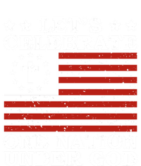 Lets Celebrate One Nation Under God 4th Of July Faith Gift Kids T-Shirt