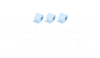 Make America Wipe Again Funny Gift Softstyle Adult Sport Polo