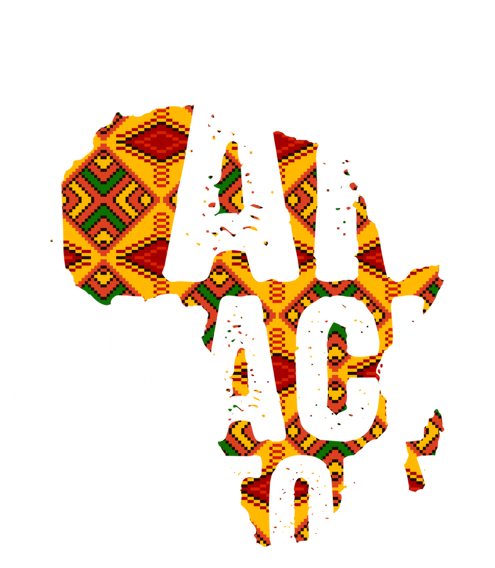 I Am Black History Month Melanin African Map Juneteenth Cool Gift Ladies Long Sleeve Shirt