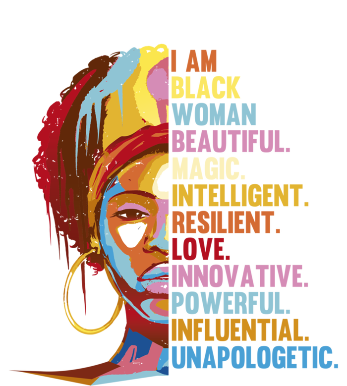 I Am Black Beautiful Magic Black History Month Great Gift T-Shirt