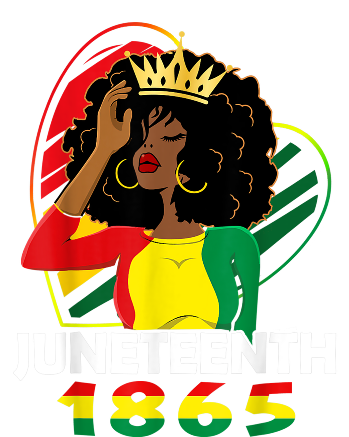 Juneteenth Women African American Black Women Queen T-Shirt