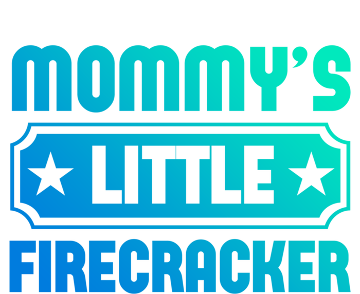 Mommys Little Firecracker Funny Mothers Day Funny Gift Gift Valucap Bio-Washed Visor