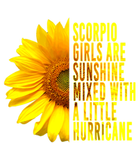 Scorpio October November Birthday Sunflower Queen Gift T-Shirt