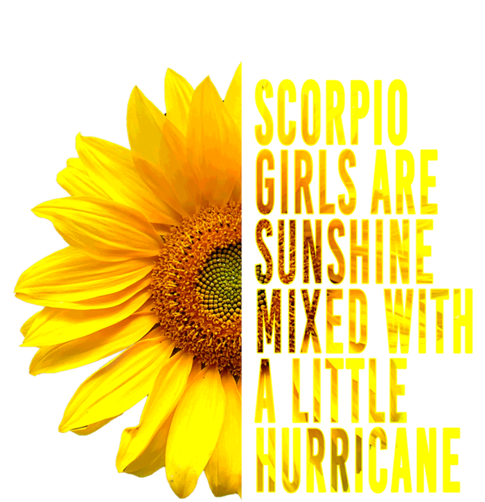 Scorpio October November Birthday Sunflower Queen Gift T-Shirt