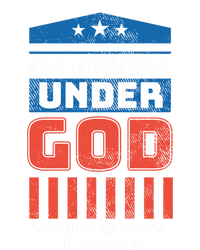 One Nation Under God Patriotic America Flag 4th Of July Gift T-Shirt