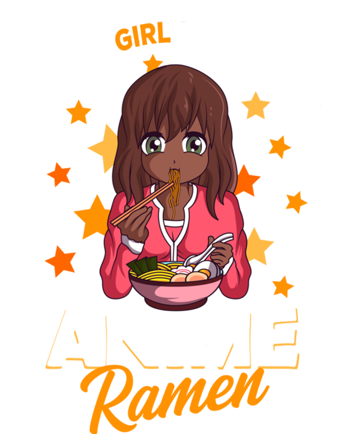 Just A Who Loves Anime And Ra Bowl Japanese Noodles Gift T-Shirt