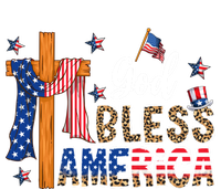 Patriotic God Bless America Usa Flag Colors For Christians Gift Tall Sweatshirt