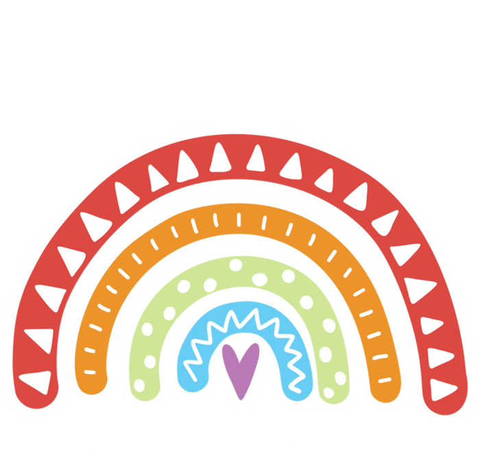 Cma Certified Medical Assistant Rainbow Nurse Gift V-Neck T-Shirt