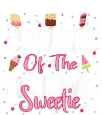 Cousin Of The Birthday Sweetie Girl Ice Cream Theme Party Hoodie