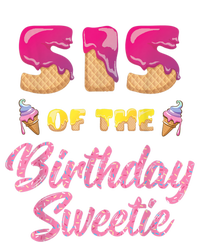 Sis Of The Birthday Sweetie Ice Cream Birthday Full Zip Hoodie