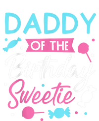 Daddy Of The Birthday Sweetie Candy Lollipop Bday Party Dad Insulated Varsity Jacket