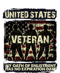 U.S. Veteran My Oath Of Enlistment Has No Expiration Date PosiCharge RacerMesh Polo