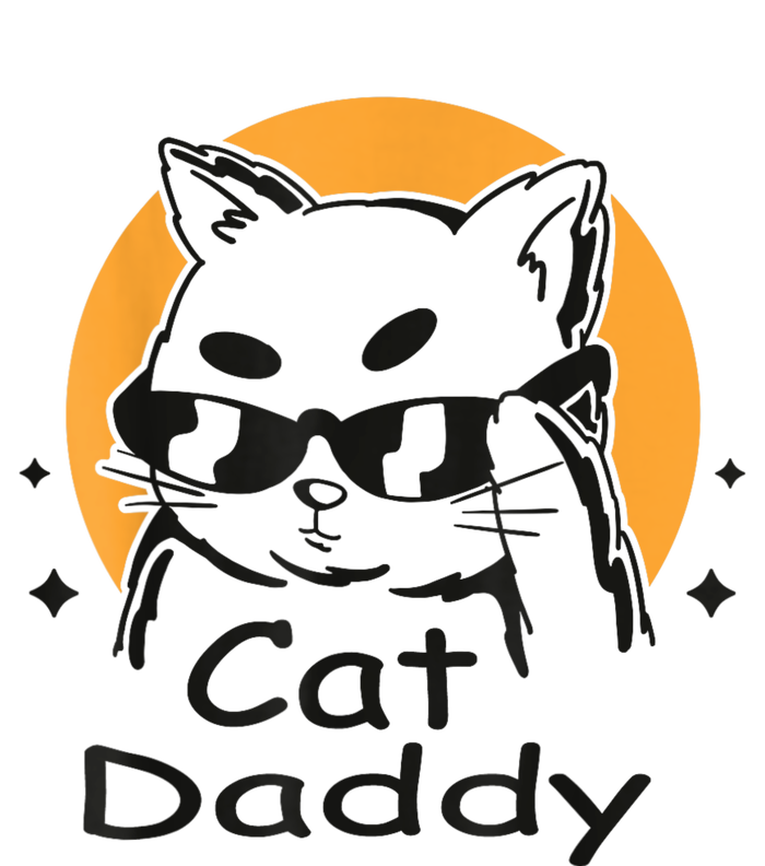 Cat Daddy Vintage Eighties Style Cat Retro Distressed T-Shirt