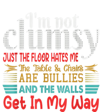 Im Not Clumsy Sarcastic Women Men Funny Saying City Backpack