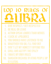 Top 10 Rules Libra Zodiac Sign September October Birthday Gift T-Shirt