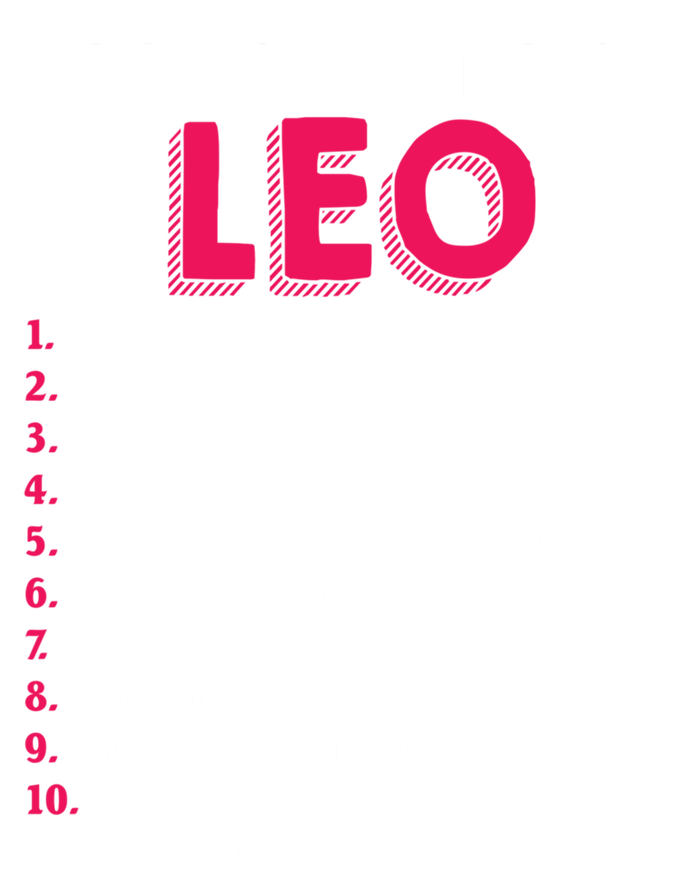 Top 10 Rules Of Leo Zodiac Sign Gift Short Acrylic Beanie