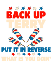 Back It Up Terry Put It In Reverse July 4th Fireworks Terry Women's Strappy Tank