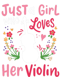 Violin Violinist Just A Girl Who Loves Her Violin Women's Racerback Tank