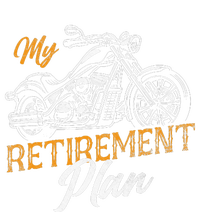 Classic Retired Motorcycle Biker My Retirement Plan Grandpa Dry Zone Grid Polo