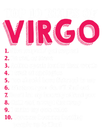 Top 10 Rules Of Virgo Zodiac Sign Great Gift Tall Hoodie