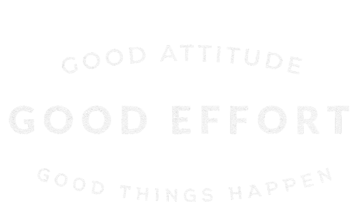 Good Attitude Good Effort Good Things Happen Stripe Pom Pom Beanie