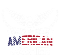 Proud To Be An American Cashier Gift Mesh Reversible Basketball Jersey Tank