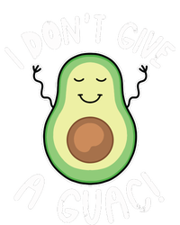 Funny Avocado Shirts I Dont Give A Guac Vegan Pom Pom 12in Knit Beanie