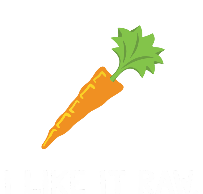 Funny Vegetable Joke I Like It Raw Carrot Vegan Raw Food 16 in Basic Backpack