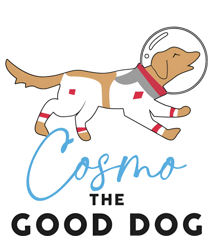 Cosmo The Good Dog Rocket Lylla Floor & Teefs Space Dog T-Shirt