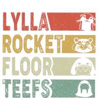 Vintage Lylla Teefs Floor Rocket Guardian Funny Matching Team Tank Top