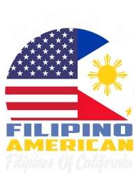 Proud To Be Filipino American Filipinos Of California Cute Gift T-Shirt