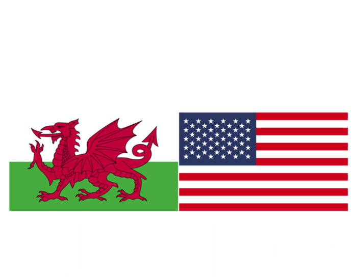 Proud To Be Welsh American Gift T-Shirt