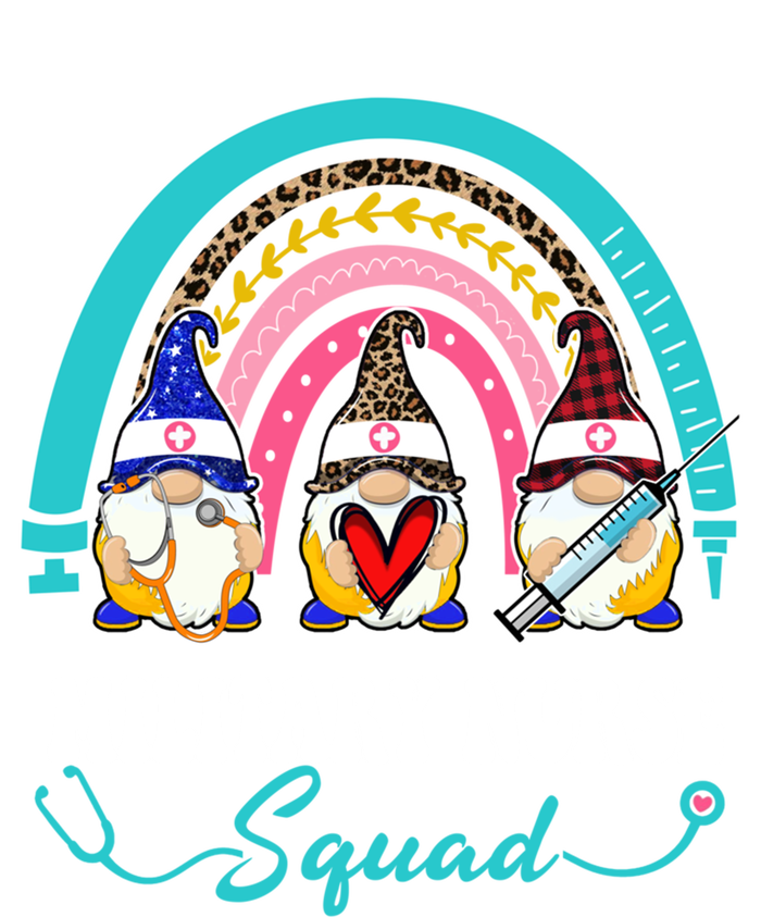 Nurse Squad Leopard Rainbow Gnome Military Nurse Gift 16 in Basic Backpack