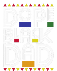 Dope Black Dad Black History Month Juneteenth 1865 V-Neck T-Shirt