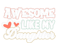 Awesome Like My Daughter Fathers Day Cooling Performance Long Sleeve Crew