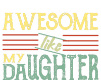 Awesome Like My Daughter Men Funny V-Neck T-Shirt