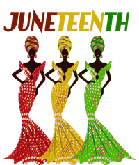 Celebrate Juneteenth Beautiful Black African American Women Attire Long Sleeve Shirt