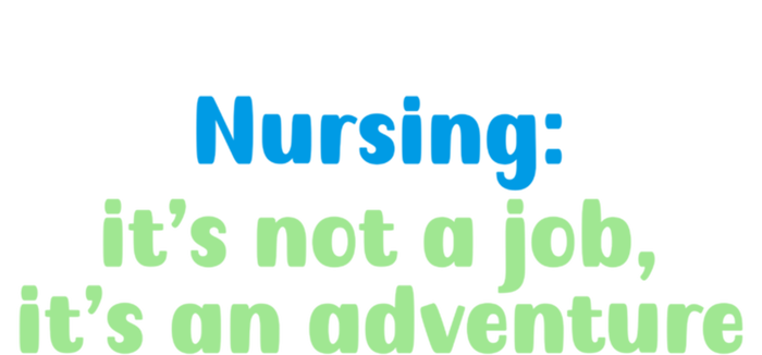 Nursing: Its Not A Job Its An Adventure Gift Premium Hoodie