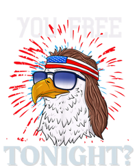 You Free Tonight Bald Eagle Mullet American Flag 4th Of July T-Shirt