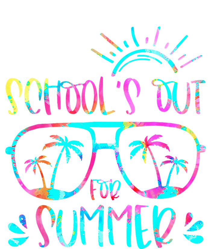 Last Day Of School Schools Out For Summer Teacher Vintage T-Shirt